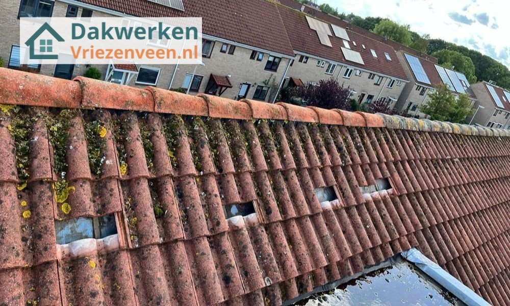Een dakrenovatie bij oud pannendak Een dakrenovatie bij oud pannendak in Vriezenveen